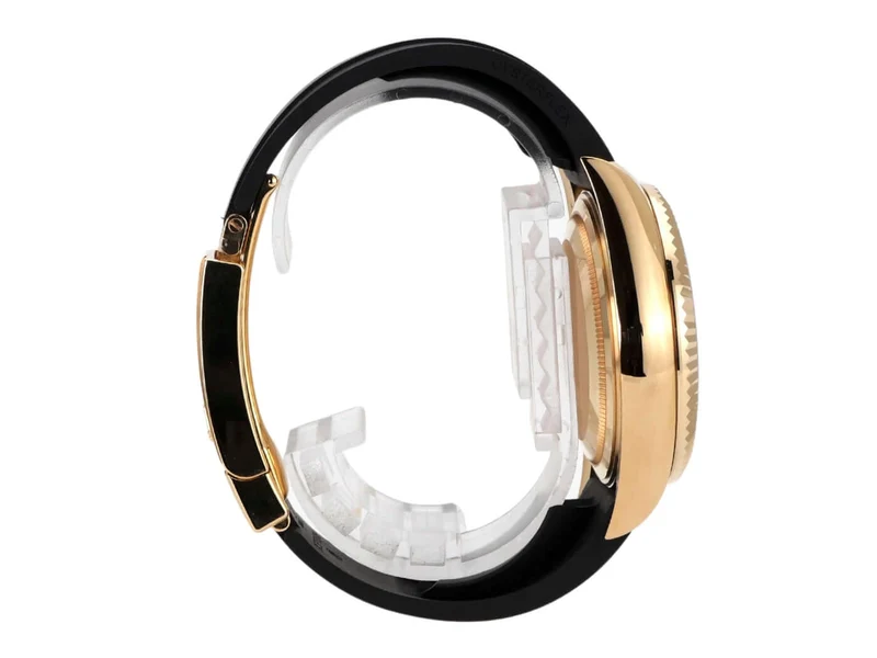 Rolex Sky-Dweller Gelbgold Oysterflex 326238 Schwarz
