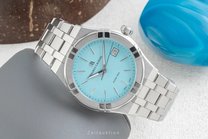 Maurice Lacroix Aikon steel quartz men's watch AI1108-SS002-431-1 [2603820]
