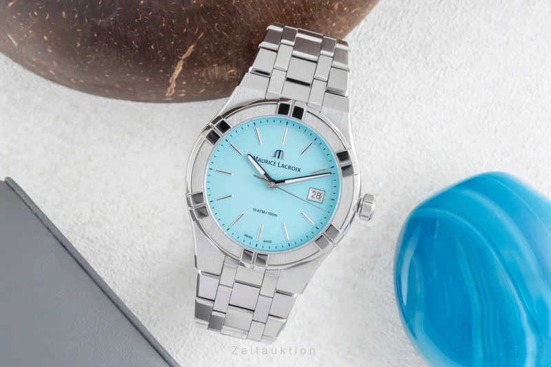 Maurice Lacroix Aikon steel quartz men's watch AI1108-SS002-431-1 [2603820]