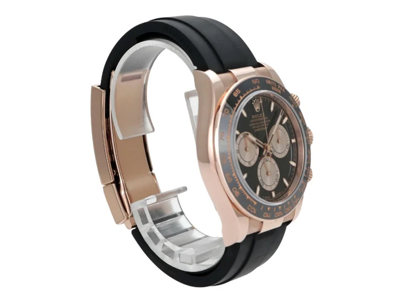 Rolex Daytona Everose-Gold 126515LN Schwarz Oysterflex