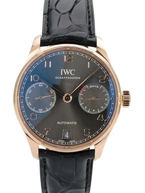 IWC Portugieser Automatic 7 Tage Rotgold IW500702