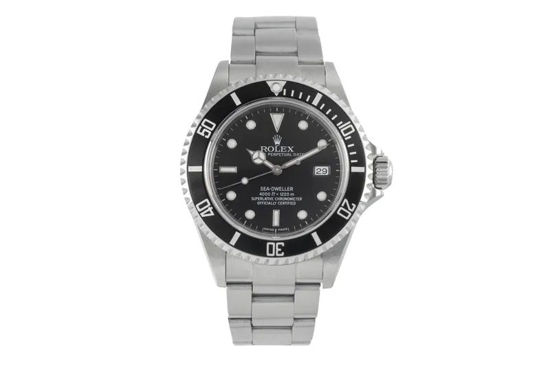 Rolex Sea-Dweller steel automatic men's watch 16600T [2604115]