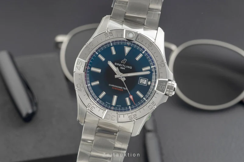 Breitling Avenger steel automatic men's watch A17328101B1A1 LP: 5300EUR [2603619]