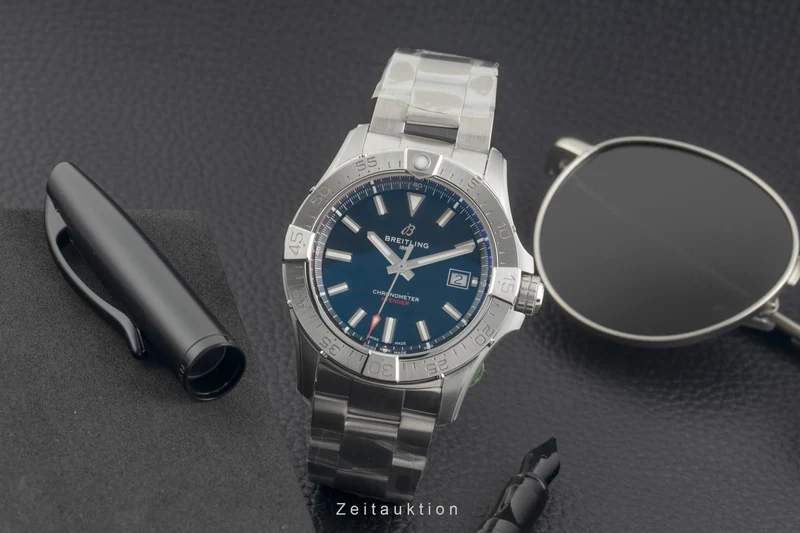 Breitling Avenger steel automatic men's watch A17328101B1A1 LP: 5300EUR [2603619]