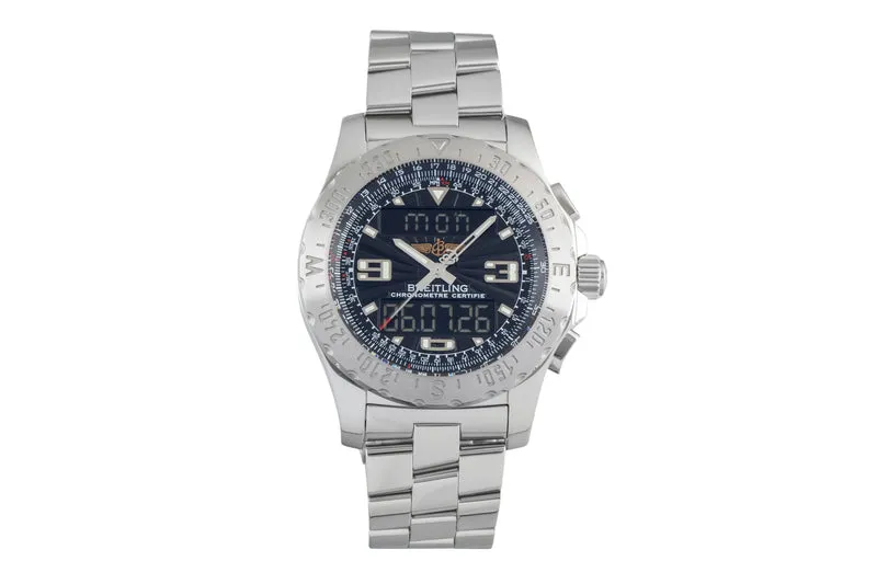 Breitling Airwolf chronograph steel quartz men's watch A78363 [2603585]