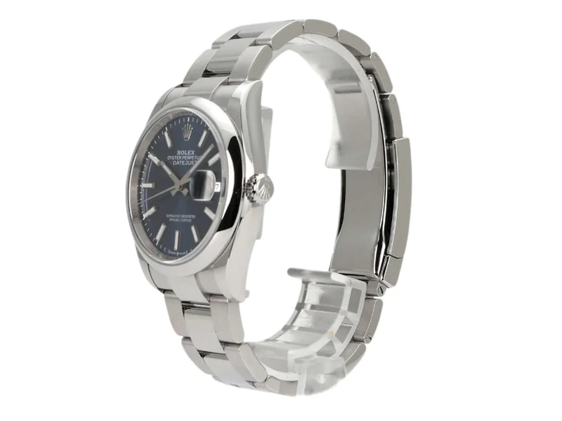 Rolex Datejust 36 Oystersteel Ref. 126200 Blau