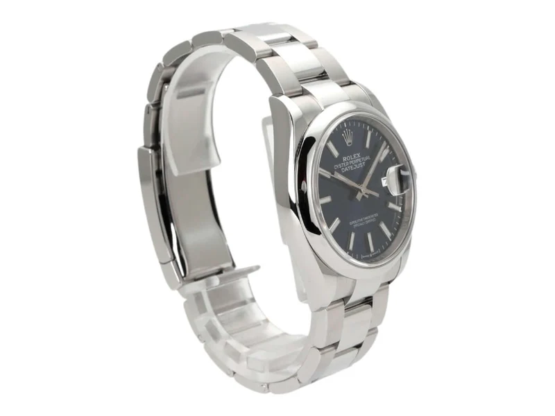 Rolex Datejust 36 Oystersteel Ref. 126200 Blau