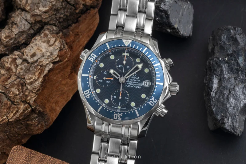 Omega Seamaster chronograph steel automatic men's watch 2599.80.00 [2602572]