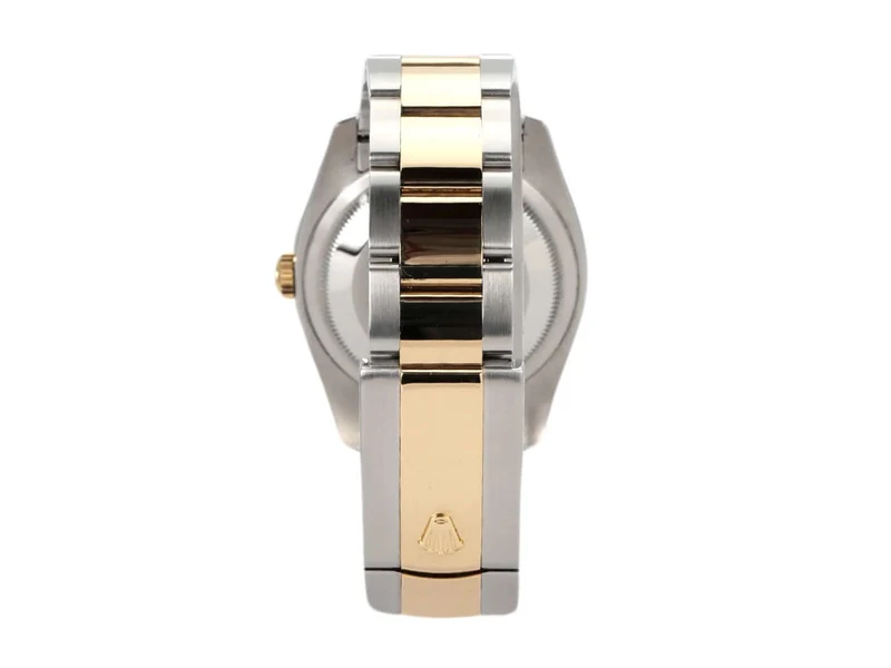 Rolex Datejust 36 Edelstahl Gelbgold 116233 Stahlfarben Römisch
