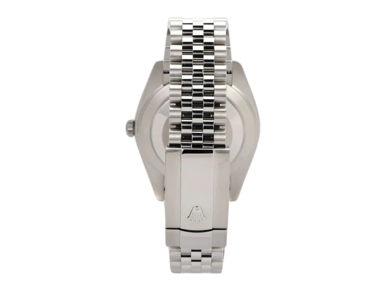 Rolex Datejust 41 Edelstahl Weißgold 126334 Rhodium Diamant Jubile-Band