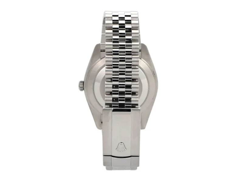 Rolex Datejust 41 Edelstahl Weißgold 126334 Weiß Jubile-Band
