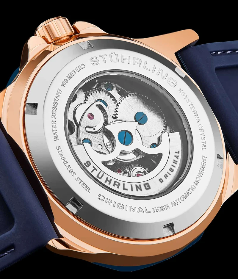 Stührling Edwardian Automatic 4018 44mm Skeleton