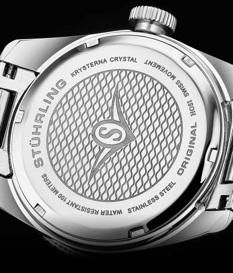 Stührling Voyager GMT 4017 Quartz GMT 42mm Diver