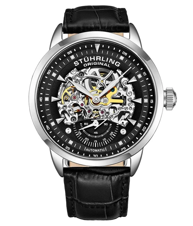 Stührling Executive 3133 Automatic 44mm Skeleton
