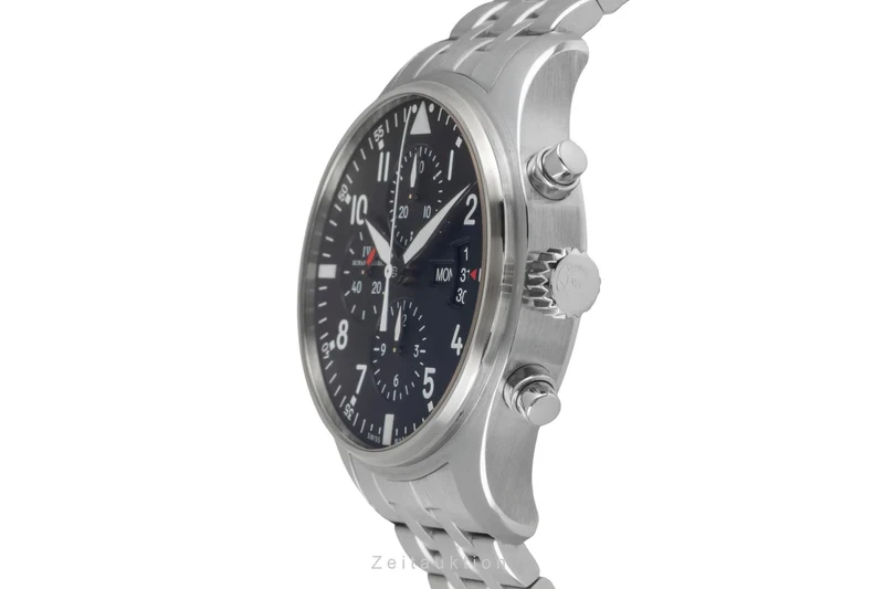 IWC Fliegerchronograph chronograph steel automatic men's watch IW377704 [2603800]
