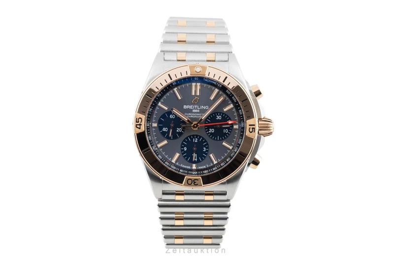 Breitling Chronomat chronograph steel / gold automatic men's watch UB0134101B1U1 LP: 14500EUR [2603885]
