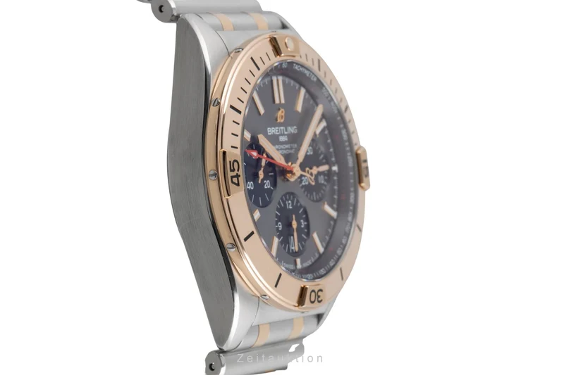 Breitling Chronomat chronograph steel / gold automatic men's watch UB0134101B1U1 LP: 14500EUR [2603885]
