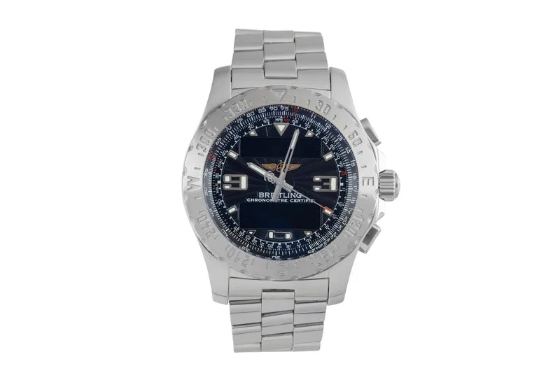 Breitling Airwolf chronograph steel quartz men's watch A78363 [2603923]