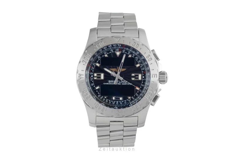 Breitling Airwolf chronograph steel quartz men's watch A78363 [2603923]
