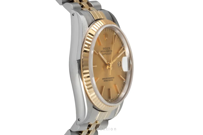 Rolex Datejust steel / gold automatic men's watch 16233 [2603972]