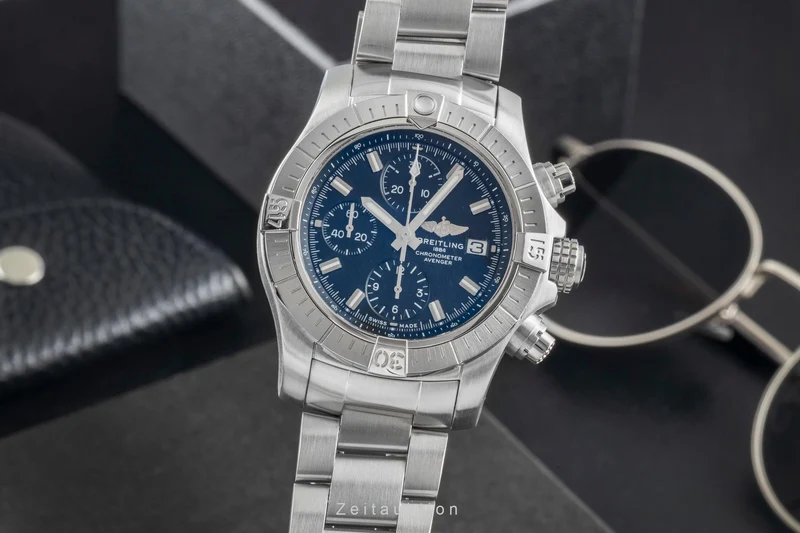 Breitling Avenger chronograph steel automatic men's watch A13385101B1A1 [2603838]
