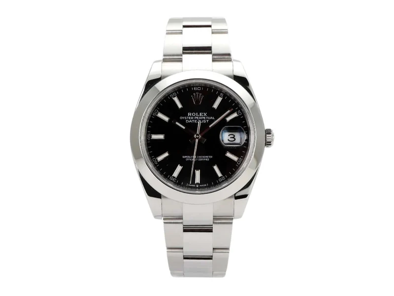 Rolex Datejust 41 Edelstahl 126300 Schwarz