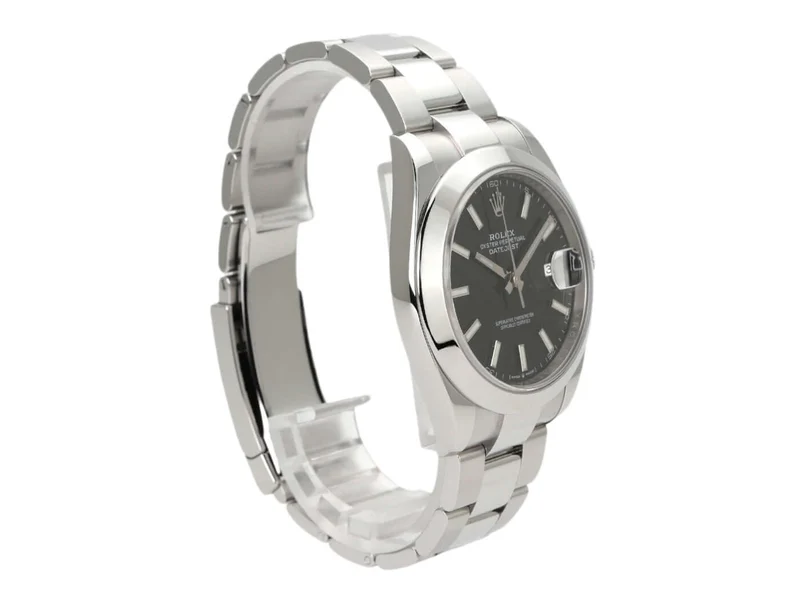 Rolex Datejust 41 Edelstahl 126300 Schwarz