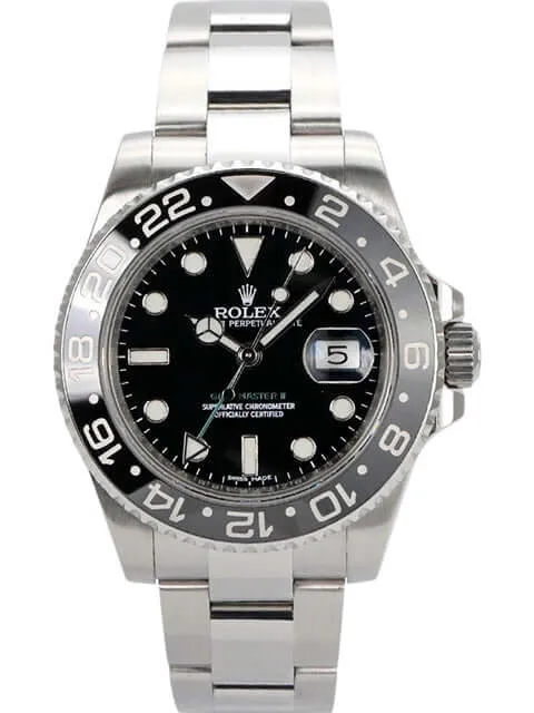 Rolex GMT-Master II Edelstahl 116710LN