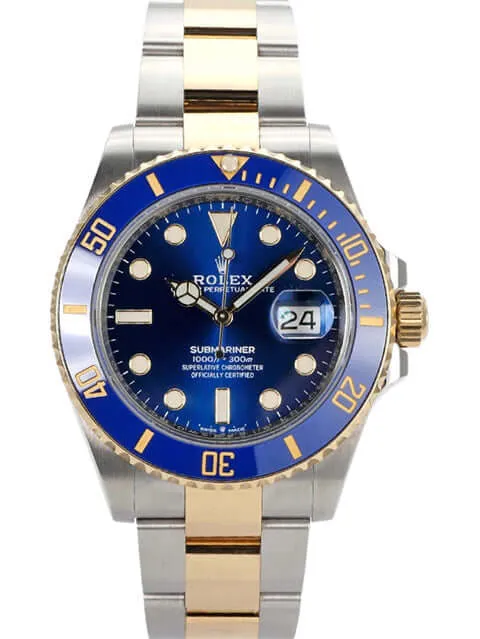 Rolex Submariner Date 41 Edelstahl Gelbgold 126613LB