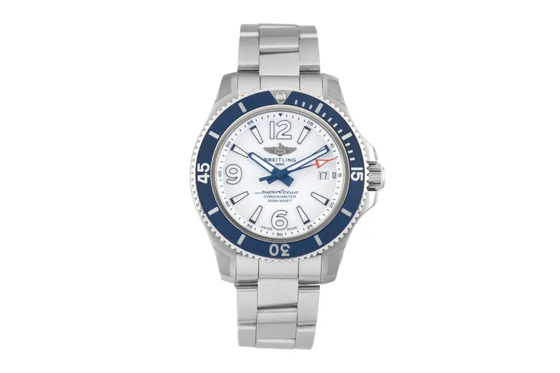 Breitling Superocean steel automatic men's watch A17366D81A1A1 [2603935]