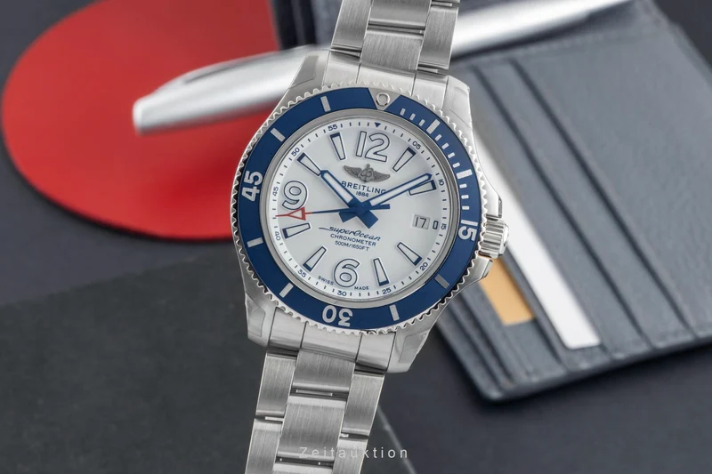 Breitling Superocean steel automatic men's watch A17366D81A1A1 [2603935]
