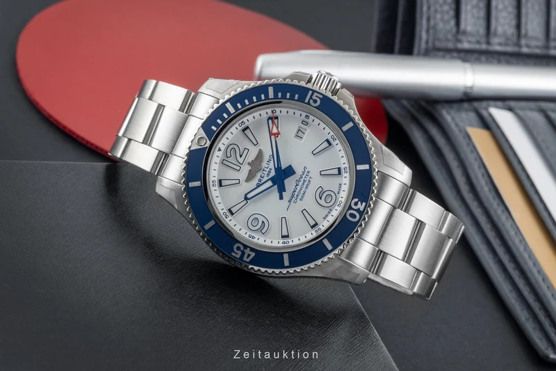 Breitling Superocean steel automatic men's watch A17366D81A1A1 [2603935]