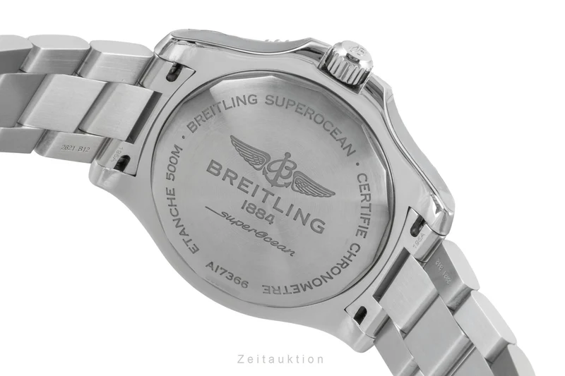 Breitling Superocean steel automatic men's watch A17366D81A1A1 [2603935]