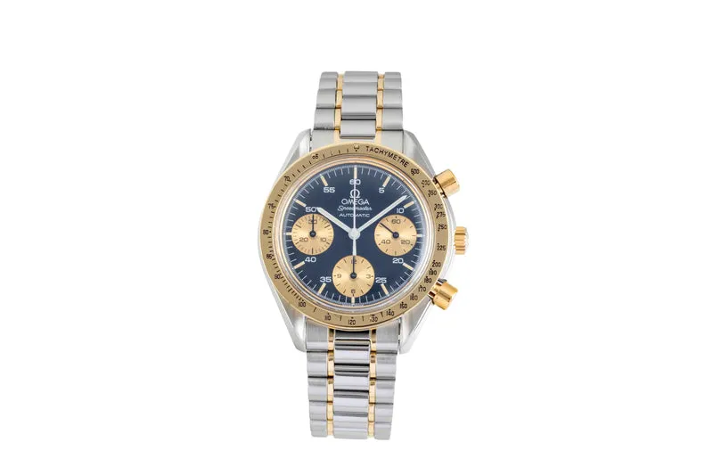 Omega Speedmaster chronograph steel / gold automatic men's watch 175.0033 Vintage [2603523]