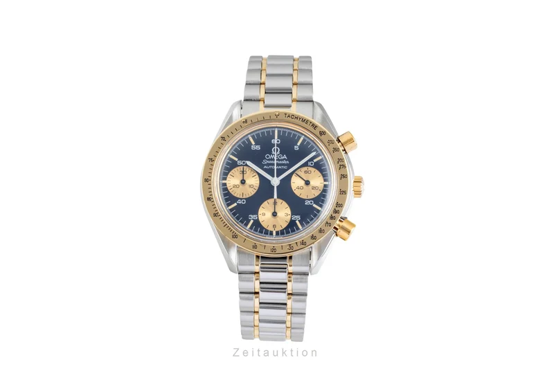 Omega Speedmaster chronograph steel / gold automatic men's watch 175.0033 Vintage [2603523]