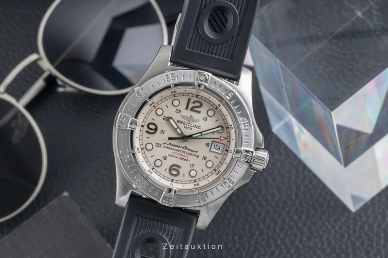 Breitling Superocean steel automatic men's watch A17390 [2603919]