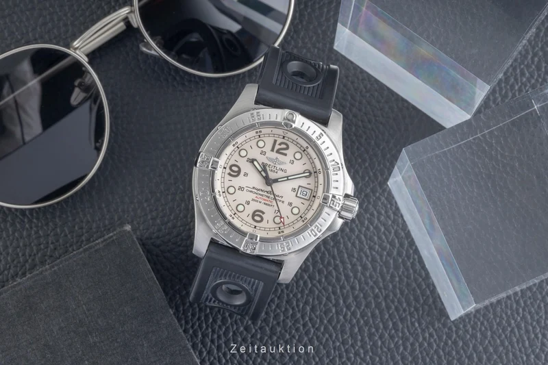 Breitling Superocean steel automatic men's watch A17390 [2603919]