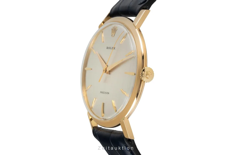 Rolex Precision 18 ct gold manual winding men's watch 9971 Vintage [2603899]