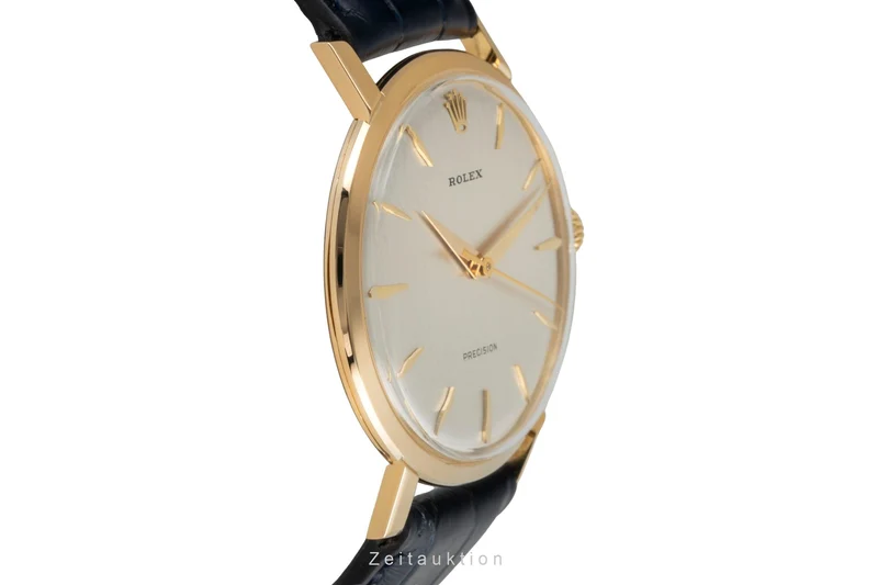 Rolex Precision 18 ct gold manual winding men's watch 9971 Vintage [2603899]