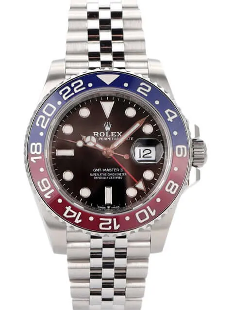 Rolex GMT-Master II Edelstahl 126710BLRO