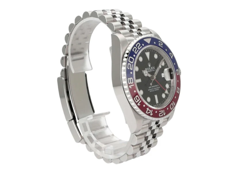 Rolex GMT-Master II Edelstahl 126710BLRO