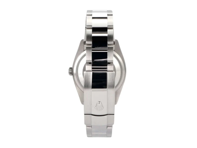 Rolex Datejust 36 Oystersteel Weißgold 126234 Schwarz