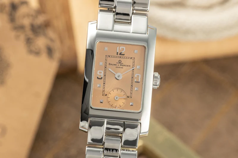 Baume & Mercier Hampton steel quartz women's watch MV045139 [2206524]