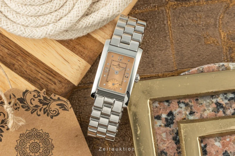 Baume & Mercier Hampton steel quartz women's watch MV045139 [2206524]