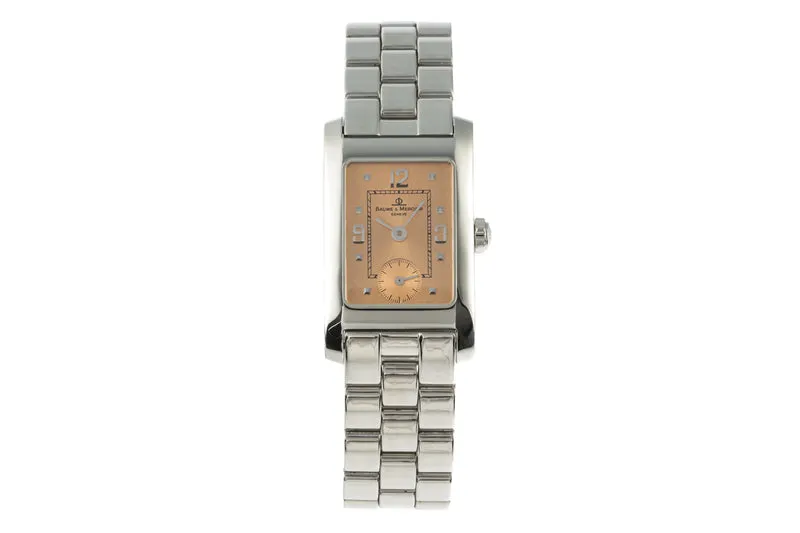Baume & Mercier Hampton steel quartz women's watch MV045139 [2206524]