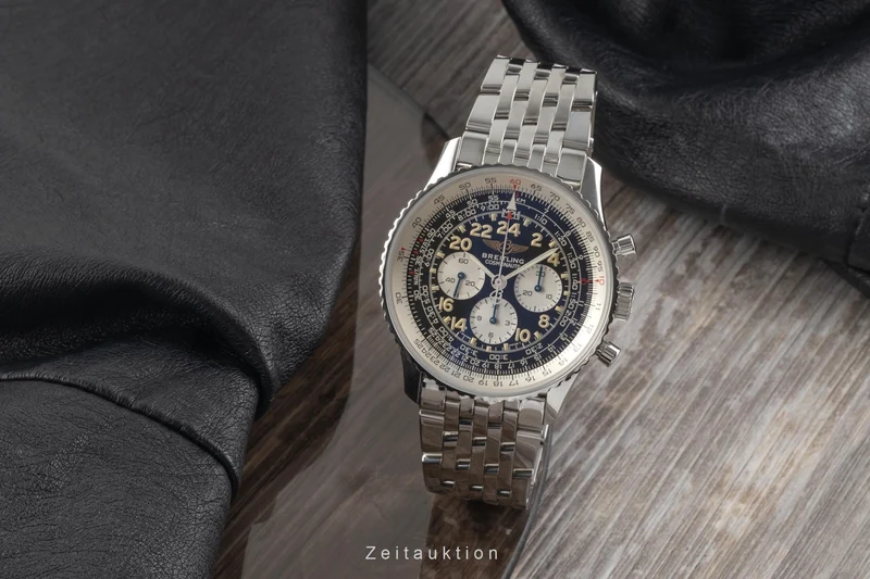 Breitling Navitimer Cosmonaute chronograph steel manual winding men's watch A12023.1 LP: 10550EUR [2206489]