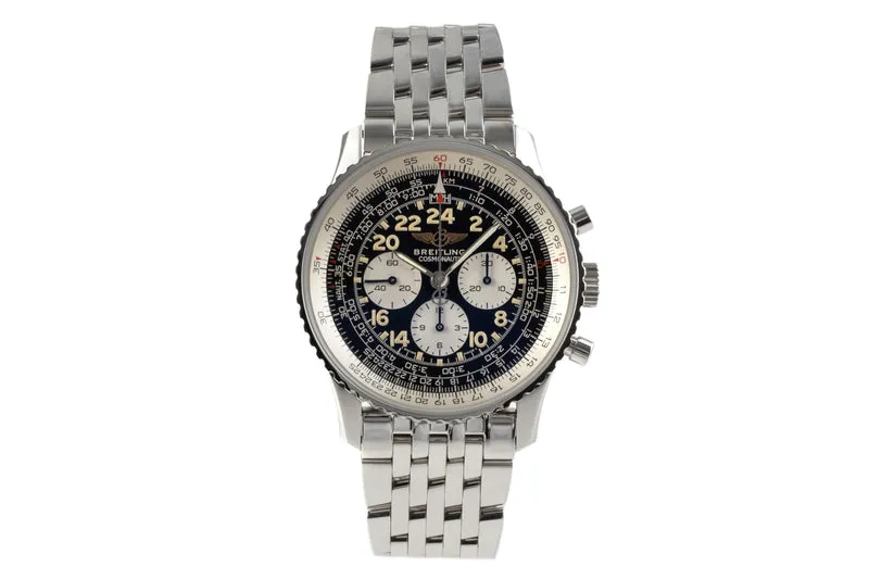 Breitling Navitimer Cosmonaute chronograph steel manual winding men's watch A12023.1 LP: 10550EUR [2206489]