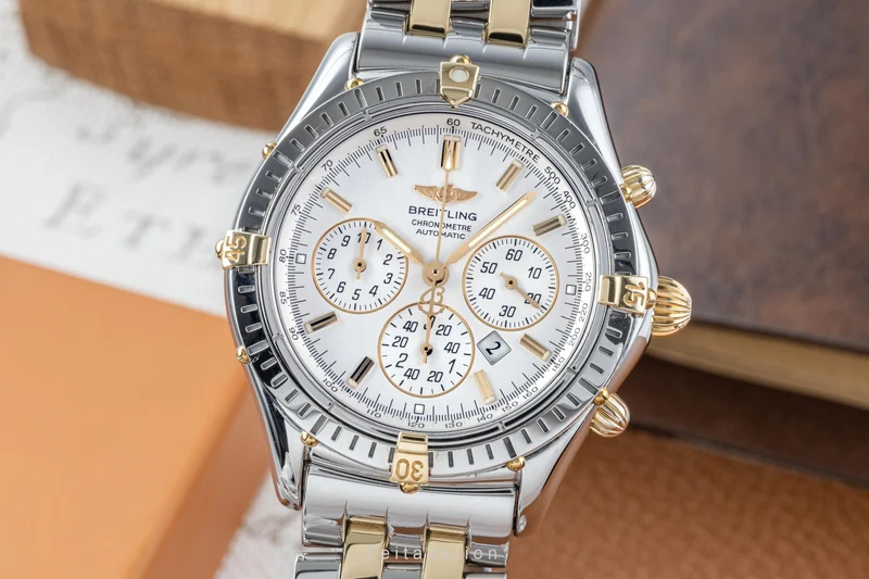 Breitling Shadow Flyback chronograph steel automatic men's watch B35312 [2206435]