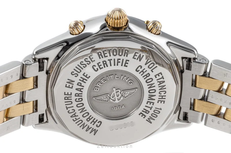 Breitling Shadow Flyback chronograph steel automatic men's watch B35312 [2206435]