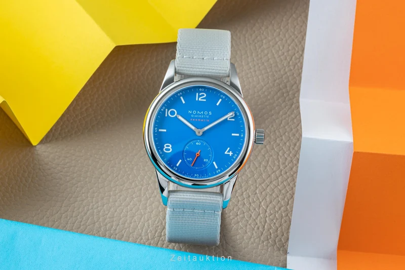 Nomos Club steel automatic unisex 742 LP: 2500EUR [2206380]